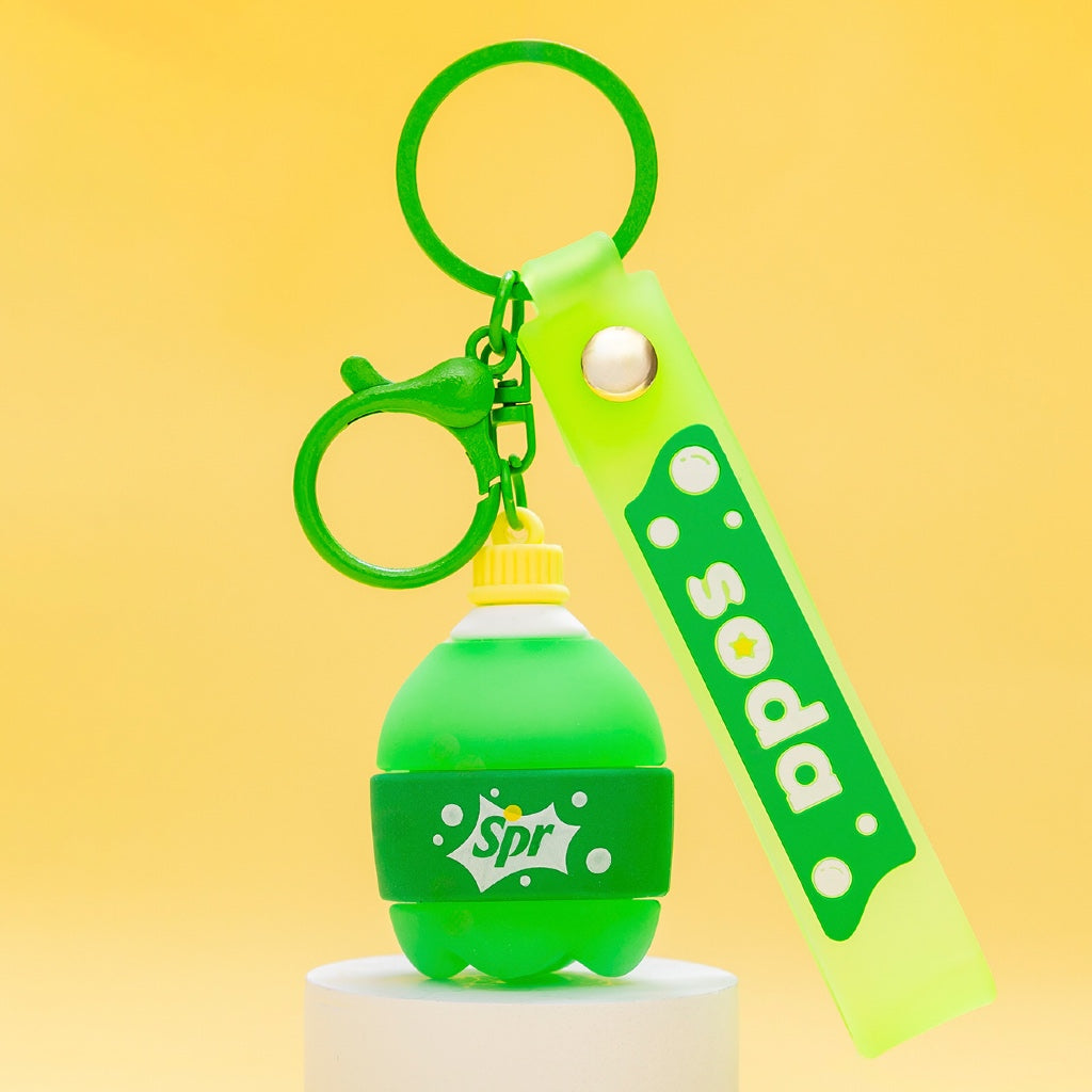 Gantungan Kunci Bag Charm Accessory Seri Soft Drink