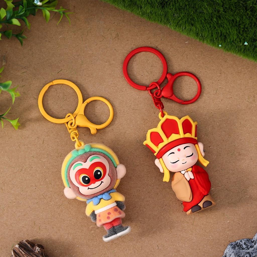 Gantungan Kunci Bag Charm Seri Journey To The West Biksu Dan Sun Go Kong