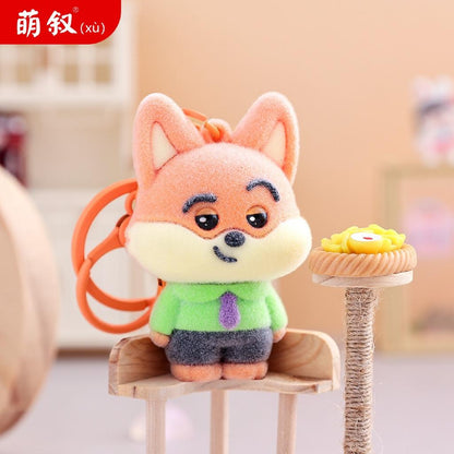 Gantungan Kunci Bag Charm Seri Zootopia Nick And Judy Aksesori Tas