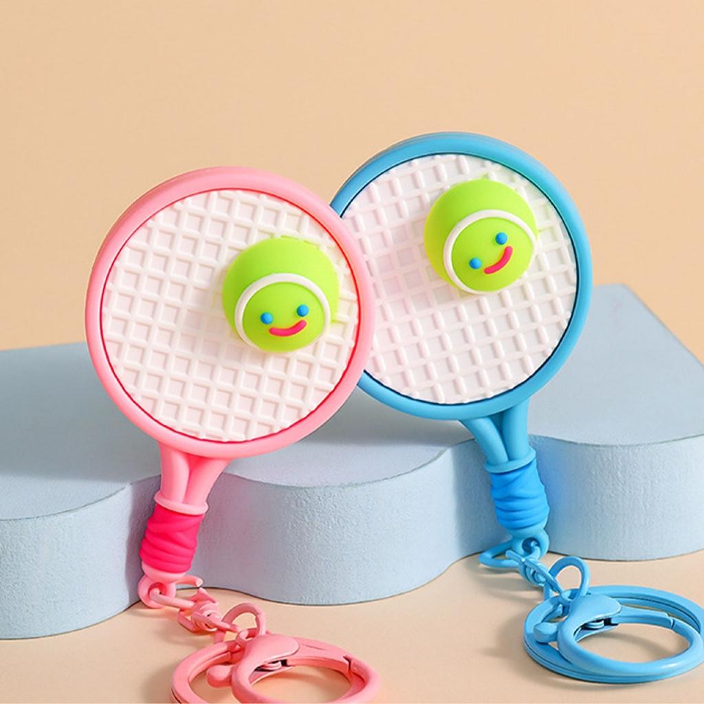 Gantungan Kunci Bag Charm Aksesori Tas Model Raket Tennis Padel