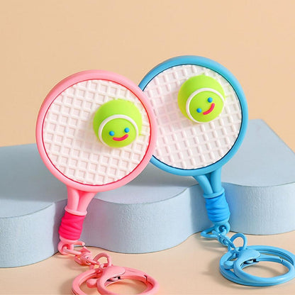 Gantungan Kunci Bag Charm Aksesori Tas Model Raket Tennis Padel