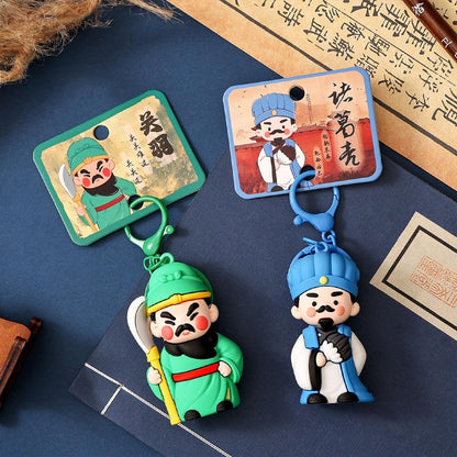 Gantungan Kunci Bag Charm Aksesori Tas Seri Samkok Romance Of The Three Kingdom