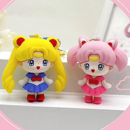 Gantungan Kunci Bag Charm Aksesori Tas Boneka Lucu Sailormoon