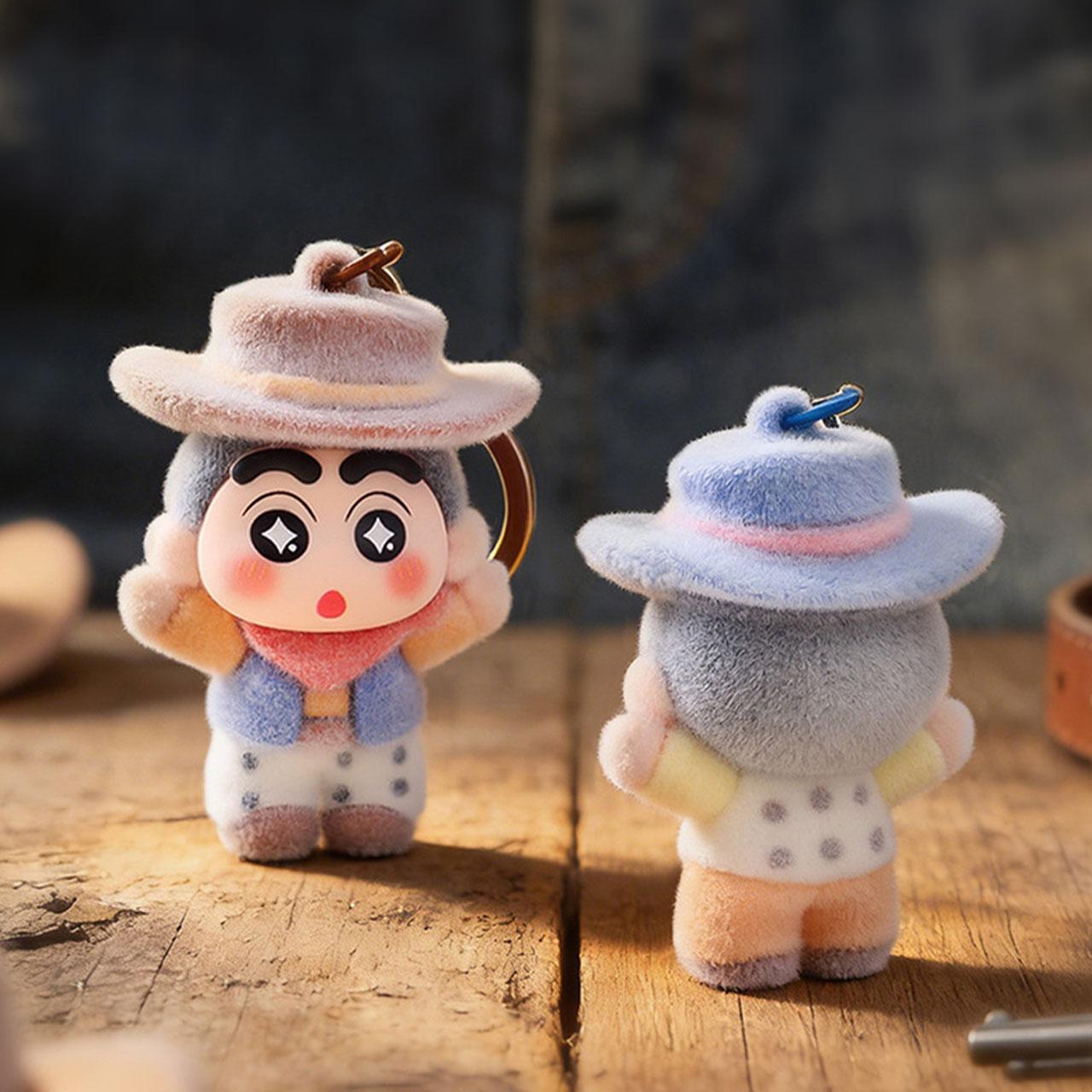 Gantungan Kunci Bag Charm Aksesori Tas Model Shinchan Cosplay Koboi Cowboy