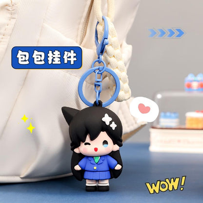 Gantungan Kunci Bag Charm Seri Anime Detective Conan And Ran Aksesori Tas