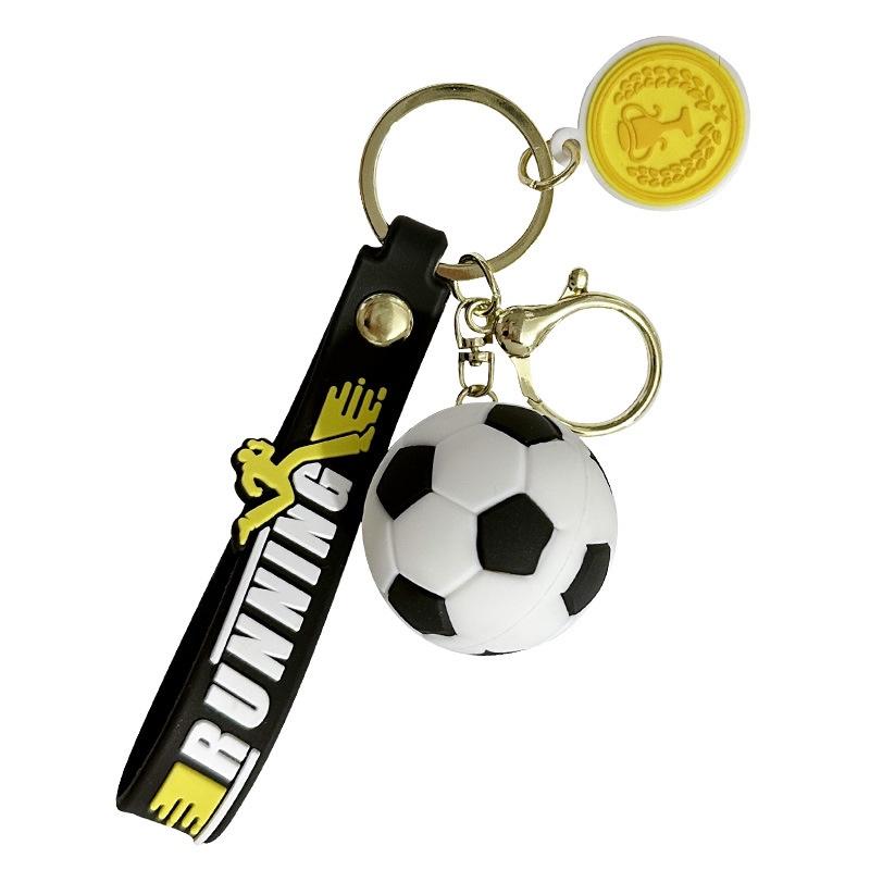 Gantungan Kunci Bag Charm Seri Bola Sepak Soccer Souvenir Aksesori Tas