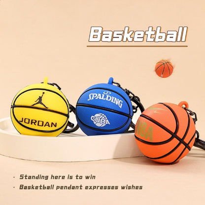 Gantungan Kunci Bag Charm Aksesori Tas Model Bola Basket