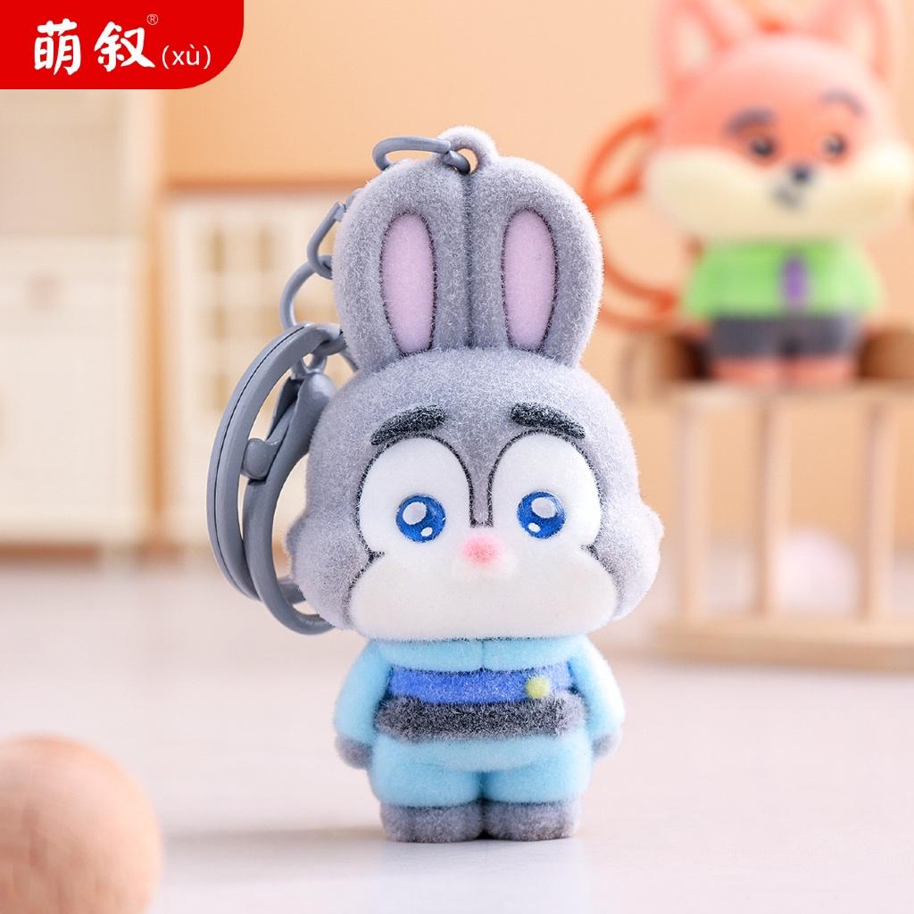 Gantungan Kunci Bag Charm Seri Zootopia Nick And Judy Aksesori Tas