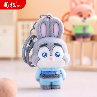 Gantungan Kunci Bag Charm Seri Zootopia Nick And Judy Aksesori Tas