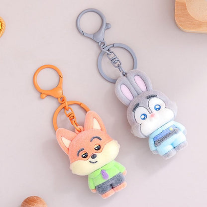 Gantungan Kunci Bag Charm Seri Zootopia Nick And Judy Aksesori Tas