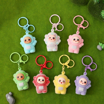 Gantungan Kunci Bag Charm Akserori Tas Teletubbies Lucu