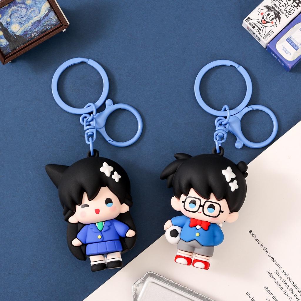 Gantungan Kunci Bag Charm Seri Anime Detective Conan And Ran Aksesori Tas
