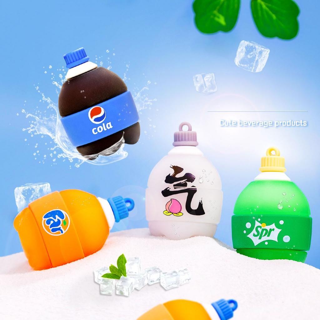 Gantungan Kunci Bag Charm Accessory Seri Soft Drink