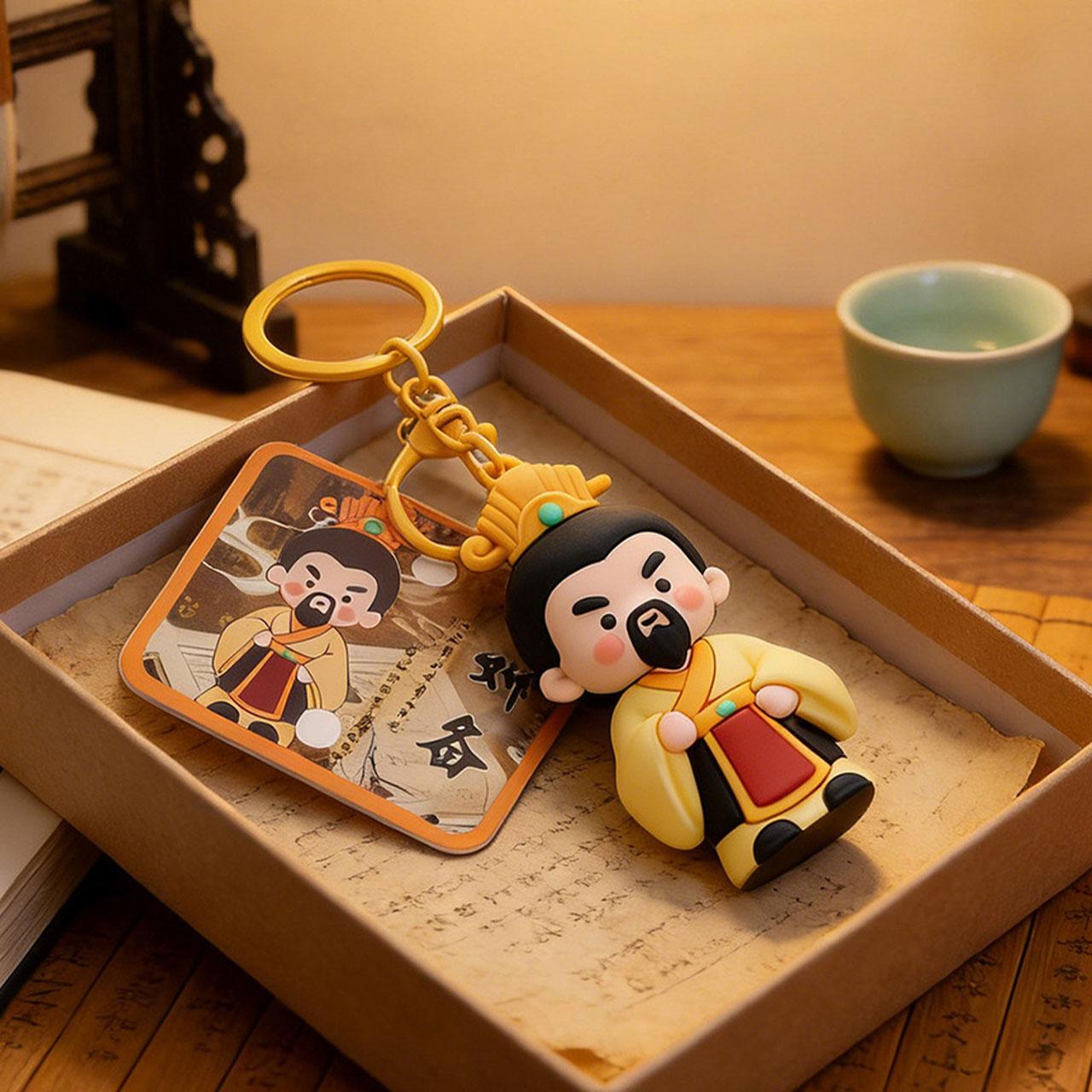 Gantungan Kunci Bag Charm Aksesori Tas Seri Samkok Romance Of The Three Kingdom