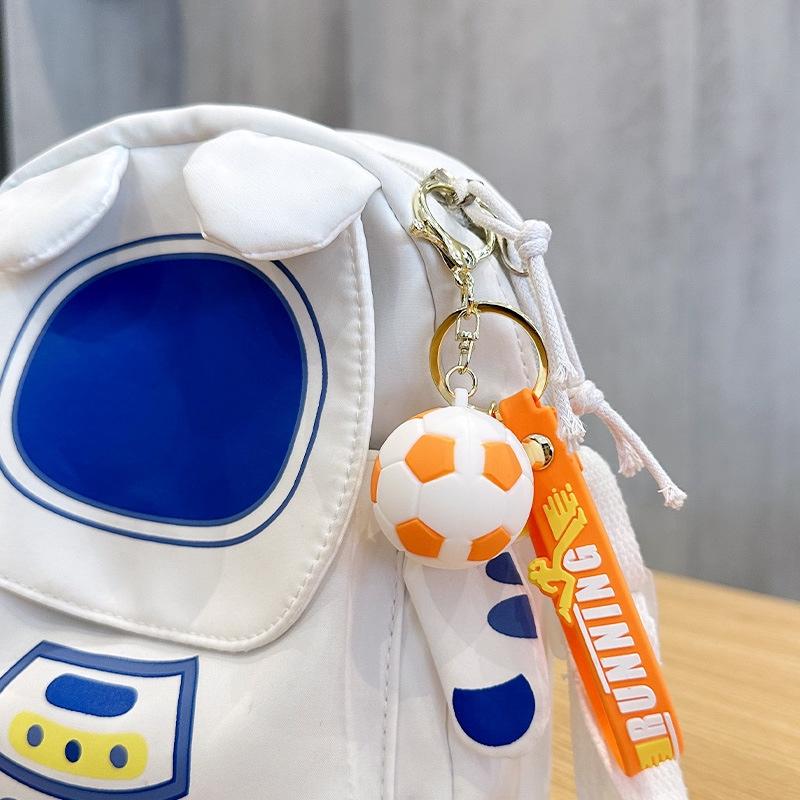 Gantungan Kunci Bag Charm Seri Bola Sepak Soccer Souvenir Aksesori Tas