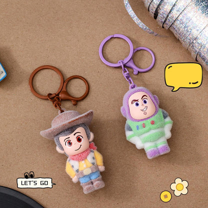 Gantungan Kunci Bag Charm Aksesori Tas Model Koboi Dan Astronot Toy Story