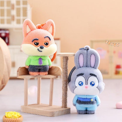 Gantungan Kunci Bag Charm Seri Zootopia Nick And Judy Aksesori Tas