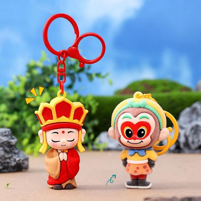 Gantungan Kunci Bag Charm Seri Journey To The West Biksu Dan Sun Go Kong