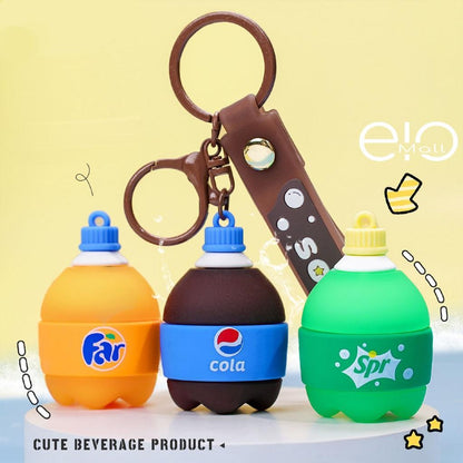 Gantungan Kunci Bag Charm Accessory Seri Soft Drink