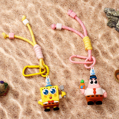 Gantungan Kunci Bag Charm Strap Tas Seri Spongebob Patrick