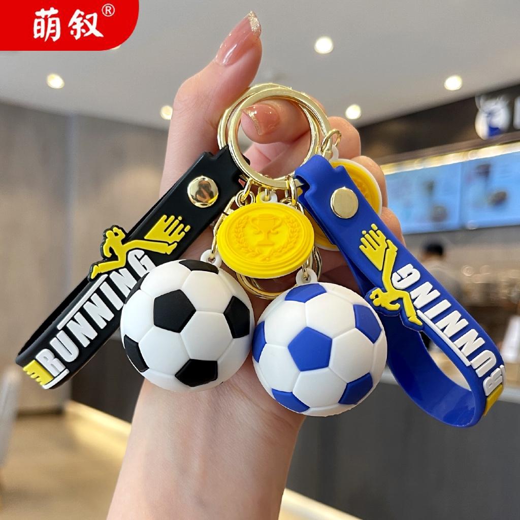Gantungan Kunci Bag Charm Seri Bola Sepak Soccer Souvenir Aksesori Tas