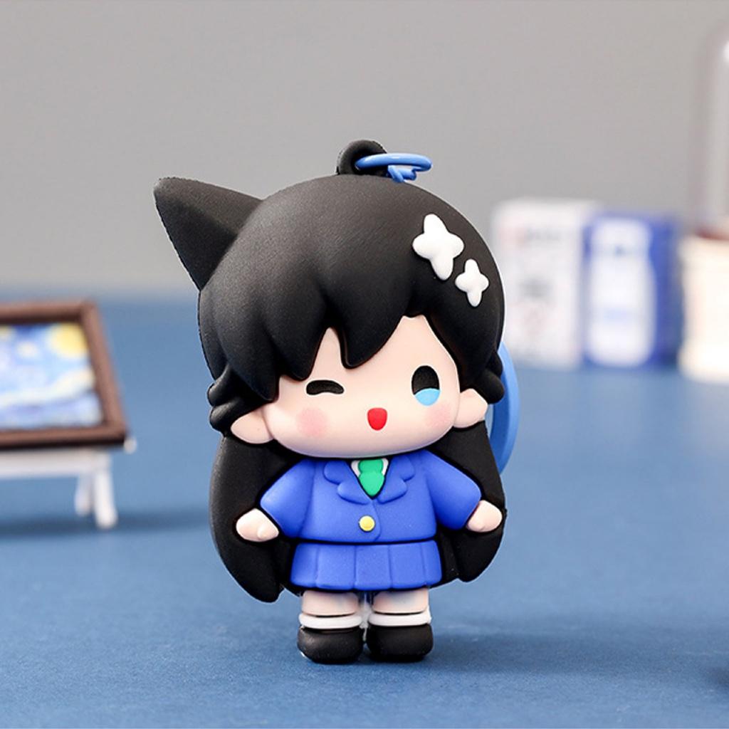Gantungan Kunci Bag Charm Seri Anime Detective Conan And Ran Aksesori Tas