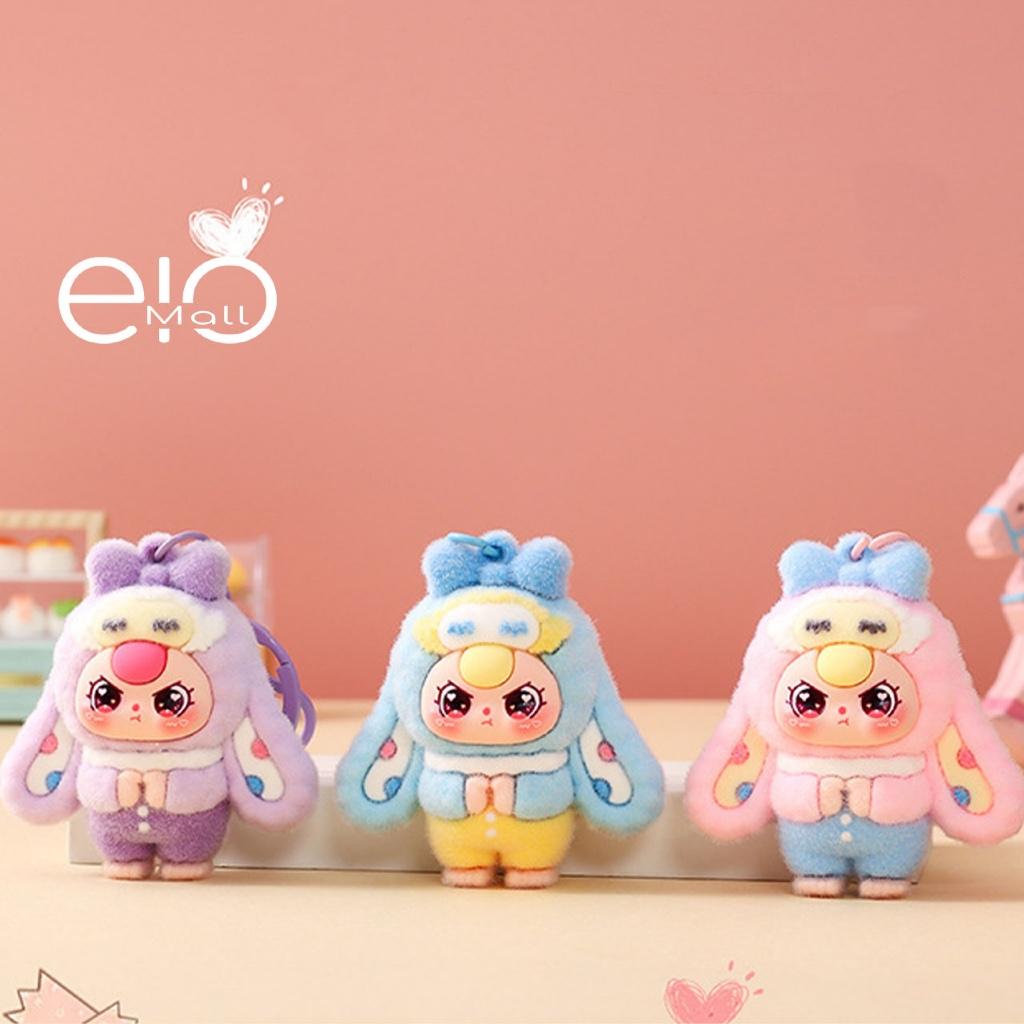 Gantungan Kunci Bag Charm Aksesori Tas Baby Three Seri Long Ear Costume