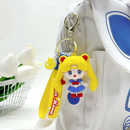 Gantungan Kunci Bag Charm Aksesori Tas Boneka Lucu Sailormoon