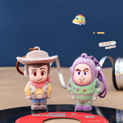 Gantungan Kunci Bag Charm Aksesori Tas Model Koboi Dan Astronot Toy Story