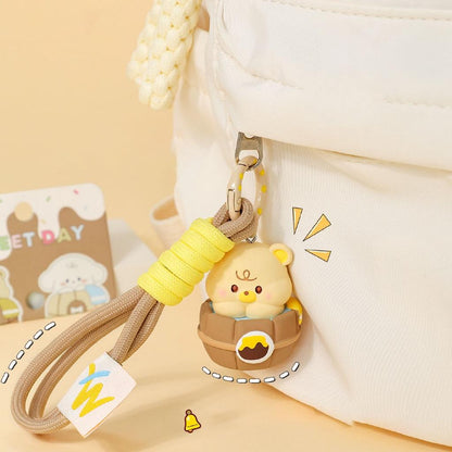 Gantungan Kunci Acc Tas Bag Charm Bear And Puppy Bath Time