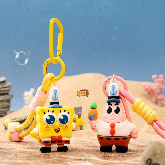 Gantungan Kunci Bag Charm Strap Tas Seri Spongebob Patrick