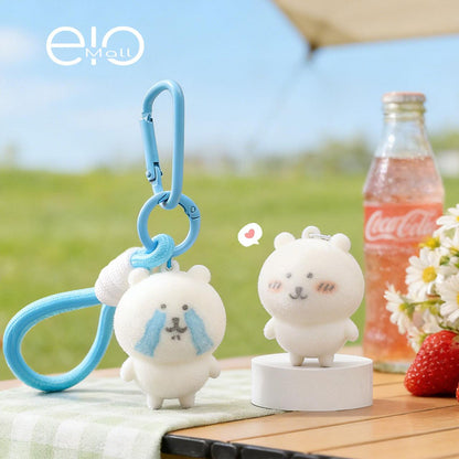 Gantungan Kunci Bag Charm Aksesori Tas Model Chikawa dengan Strap