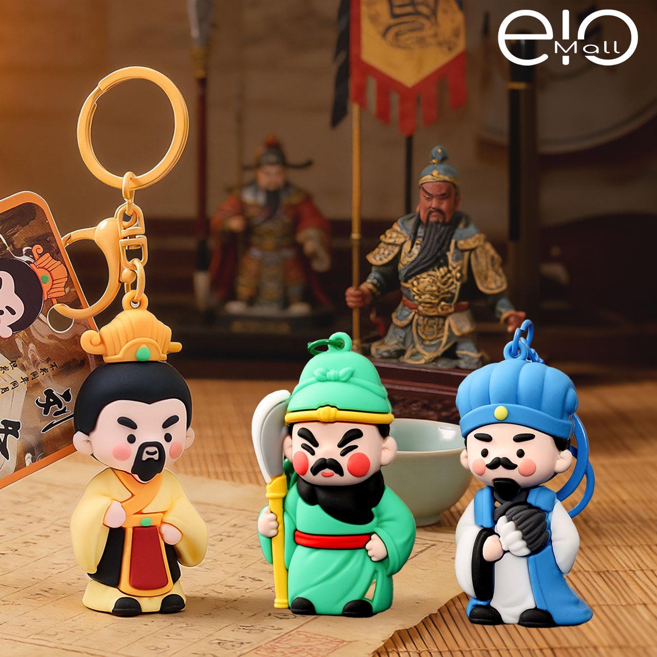 Gantungan Kunci Bag Charm Aksesori Tas Seri Samkok Romance Of The Three Kingdom