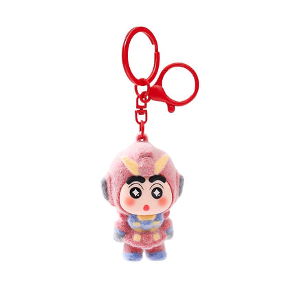 Gantungan Kunci Bag Charm Aksesori Tas Model Shinchan Cosplay Gundam