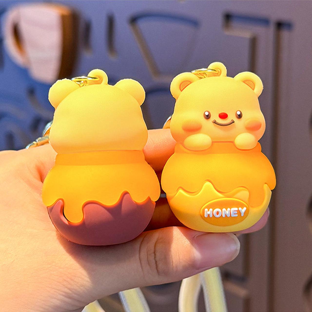 Gantungan Kunci Strap Gantungan Tas Bag Charm Seri Honey Butter Bear