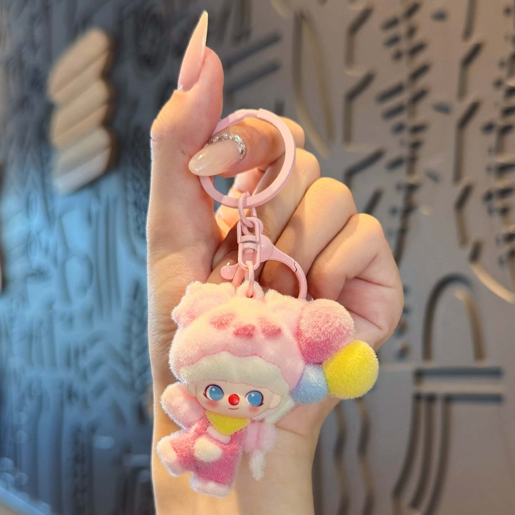 Gantungan Kunci Bag Charm Dimoo Dating Series Romantic Baloon Souvenir Aksesori Tas