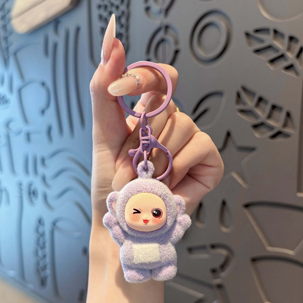 Gantungan Kunci Bag Charm Akserori Tas Teletubbies Lucu