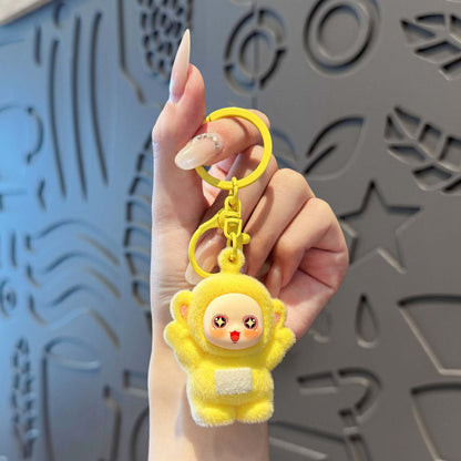 Gantungan Kunci Bag Charm Akserori Tas Teletubbies Lucu
