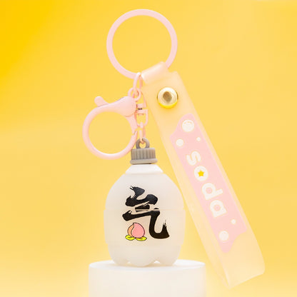 Gantungan Kunci Bag Charm Accessory Seri Soft Drink