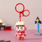 Gantungan Kunci Bag Charm Aksesori Tas Seri Shinchan Kostum Marver Ironman Captain America