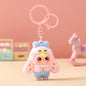 Gantungan Kunci Bag Charm Aksesori Tas Baby Three Seri Long Ear Costume