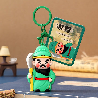 Gantungan Kunci Bag Charm Aksesori Tas Seri Samkok Romance Of The Three Kingdom