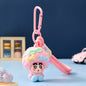 Gantungan Kunci Bag Charm Aksesori Tas Shinchan Kribo Dgn Pita