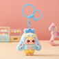 Gantungan Kunci Bag Charm Aksesori Tas Baby Three Seri Long Ear Costume