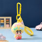 Gantungan Kunci Bag Charm Aksesori Tas Shinchan Kribo Dgn Pita