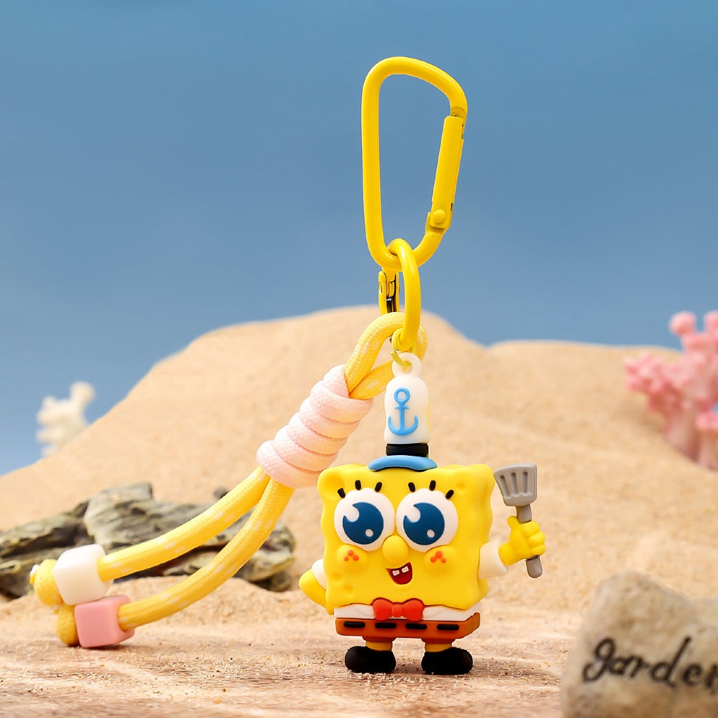Gantungan Kunci Bag Charm Strap Tas Seri Spongebob Patrick
