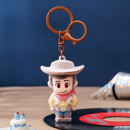 Gantungan Kunci Bag Charm Aksesori Tas Model Koboi Dan Astronot Toy Story