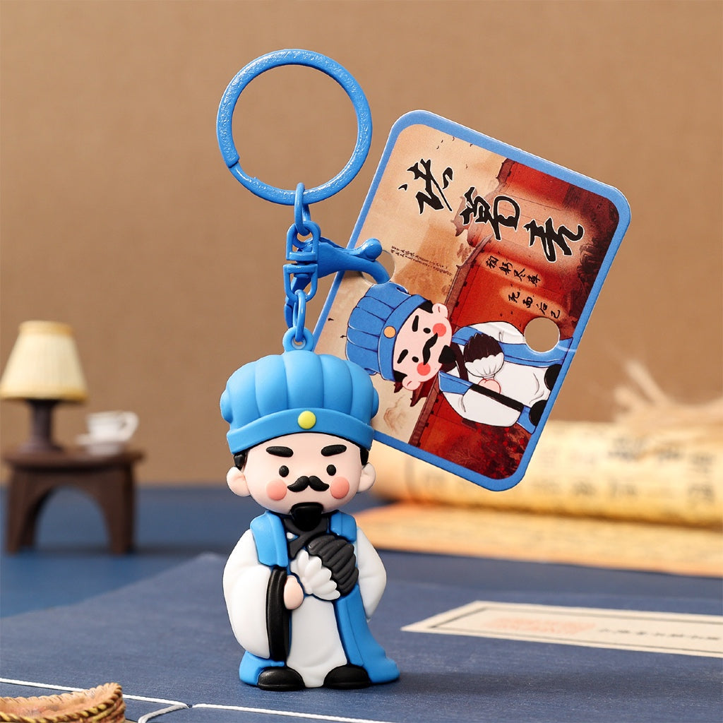 Gantungan Kunci Bag Charm Aksesori Tas Seri Samkok Romance Of The Three Kingdom