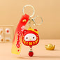 Gantungan Kunci Bag Charm Aksesori Tas Seri Sanrio X Daruma Dgn Strap