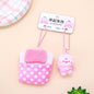 Gantungan Kunci Bag Charm 2 In 1 Set Cute Piggy And Sleeping Bag Aksesori Tas